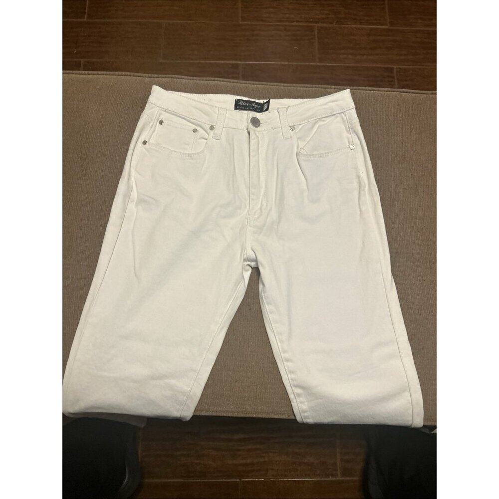 Blue Age Denim Collection Size 11 Skinny Denim White Jeans Streetwear W/stretch